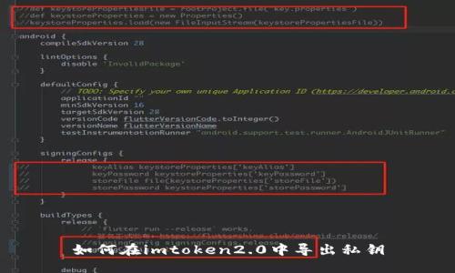 如何在imtoken2.0中导出私钥