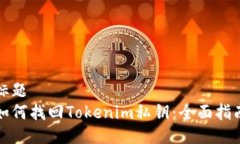 标题如何找回Tokenim私钥：全面指南